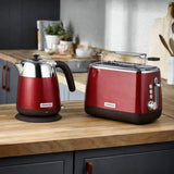 Kenwood Mesmerine 2 Slot Toaster 980W Red EU Plug