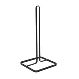 Free Standing Kitchen Paper Holder Organiser Black
