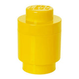 LEGO Round 1-Stud Stackable Storage Brick Yellow