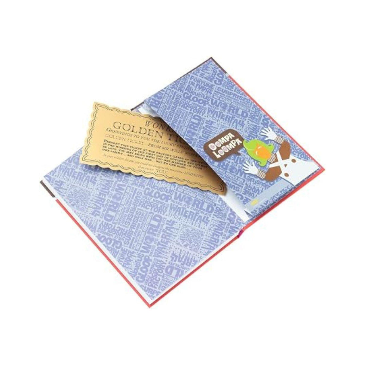 Willy Wonka A5 Premium Hardcover Notebook
