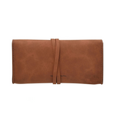 Top Gun PU Leather Sunglasses Case Brown