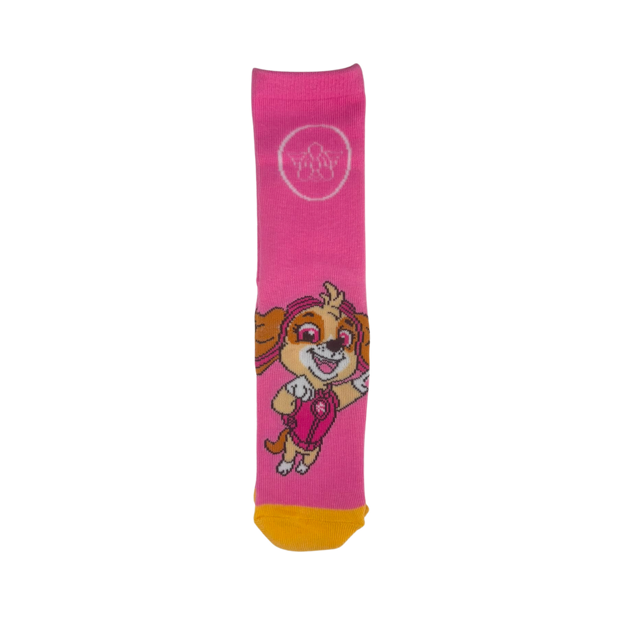 Girls PAW Patrol 7 Pack Multicoloured Cotton Blend Socks EU 27-30 UK 9-12