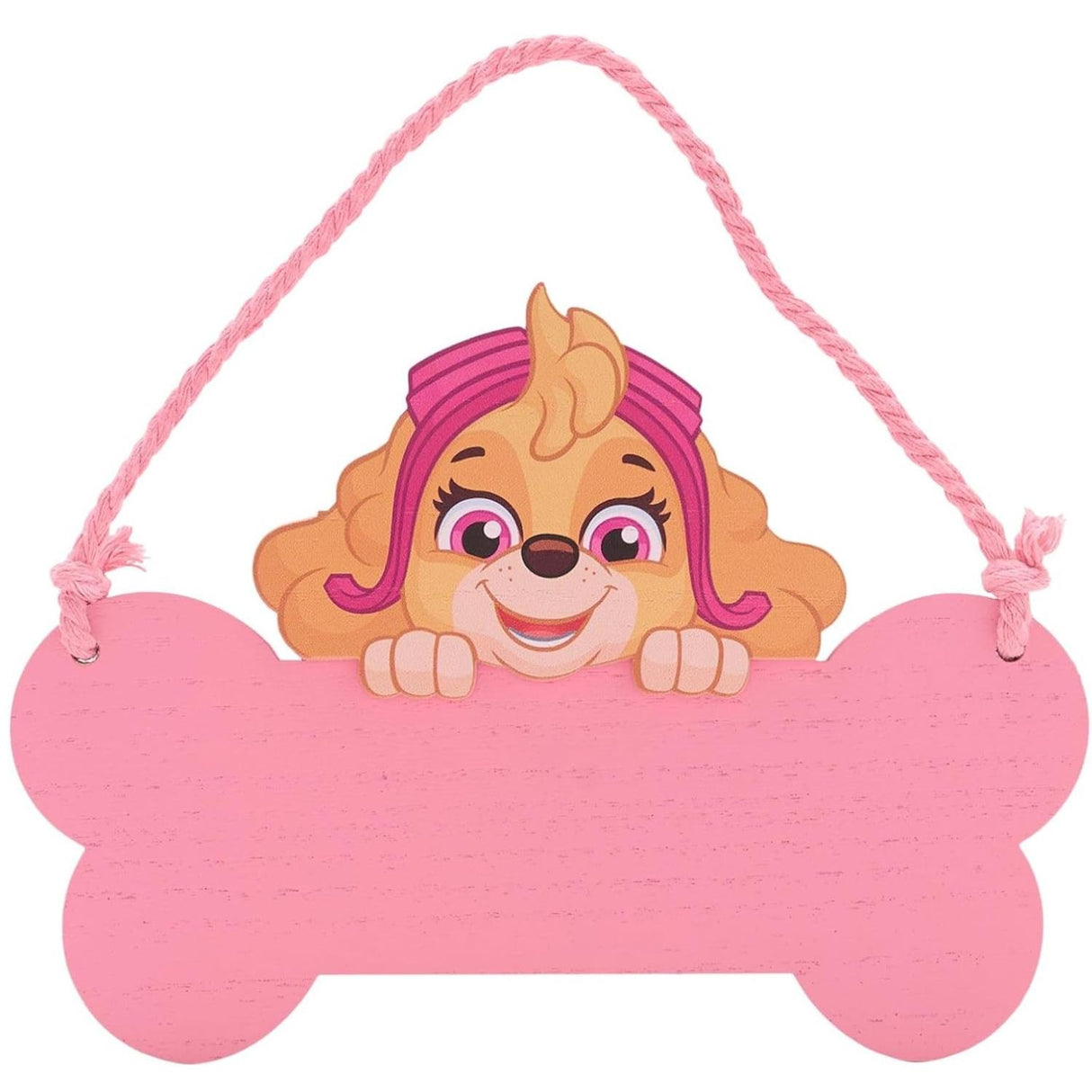 Paw Patrol Skye Wooden Hanging Plaque Pink