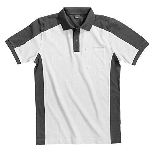 Konrad Polo-Shirt - White/Anthracite Medium