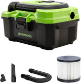Greenworks 24V Cordless Wet/Dry Vacuum Cleaner Excludes Battery and Charger