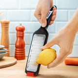 Tefal Ingenio Premium Grater Stainless Steel Non-Slip Kitchen Tool Black and Red