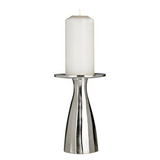 Kensington Townhouse Small Silver Candle Holder