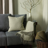 Rowan Waffle Woven Throw 132cm x 180cm Natural