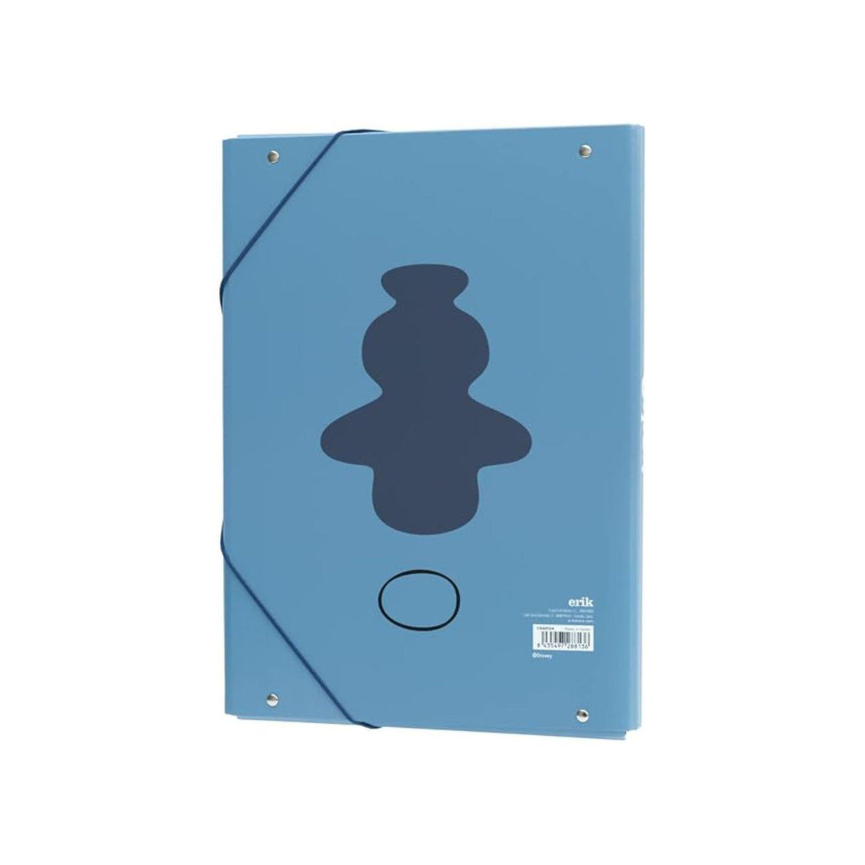 Disney Stitch Tropical A4 File Folder Document Organiser Blue