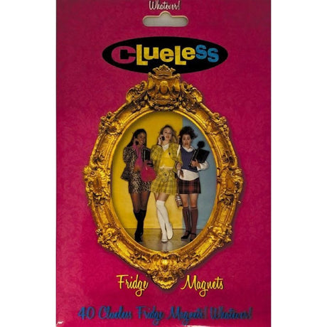 CLICKK Home Store AMA-1837 Clueless Fridge Magnets - Pack of 40