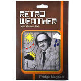 CLICKK Home Store AMA-1836 The Monster Factory Retro Weather Fridge Magnets