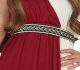 Girls Fancy Dress 85952 Girls Roman Empress Robe Costume - 5-6 Years
