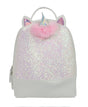 Girls Fancy Dress TMC-00081 Girls Sparkly Unicorn Backpack with Horn and ears