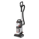 Hoover HL500HM vacuum cleaner upright with clear dust container and flexible hose