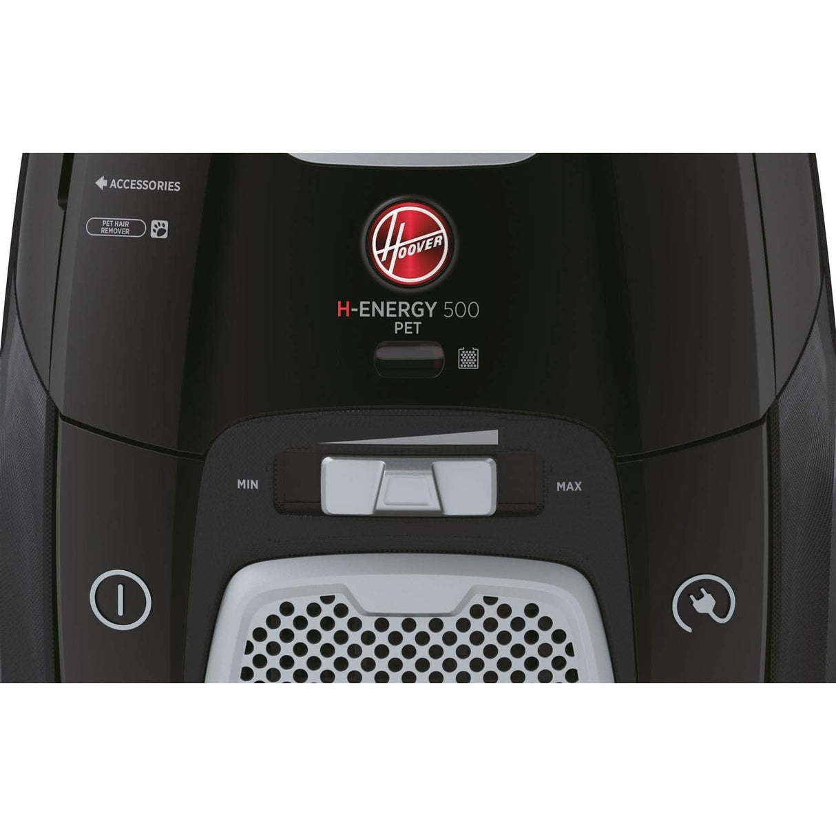 Hoover H-Energy 500 Pet Vacuum Cleaner Cylinder with adjustable suction control and pet hair collection features