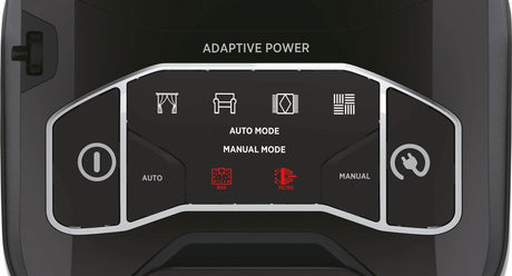 CLICKK Home Store pet vacuum cleaner control panel with adaptive power auto and manual mode options