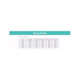 Sizing guide chart for little dragon baby costume showing measurements for babies and toddlers