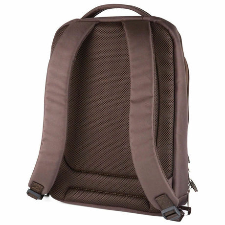 Brown laptop bag 15 inch with comfortable padded straps and sleek design from CLICKK Home Store