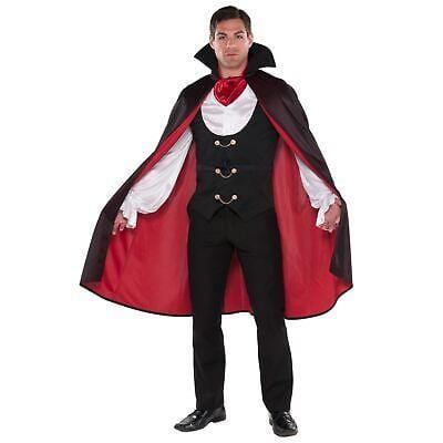 Mens Fancy Dress 997729 Men's Amscan True Vampire Halloween Costume - XXL