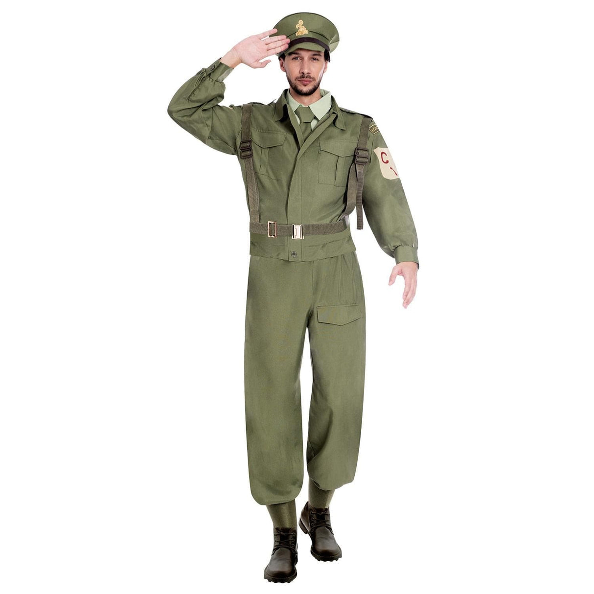 Fancy Dress 9906860 Men's Home Guard Soldier Costume