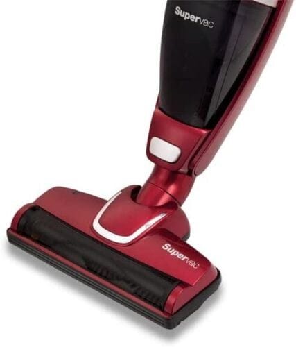 CLICKK Home Store 732005 Morphy Richards 2-in-1 SuperVac 35 Cordless Vacuum Cleaner - Upright - Red