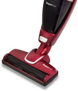 CLICKK Home Store 732005 Morphy Richards 2-in-1 SuperVac 35 Cordless Vacuum Cleaner - Upright - Red