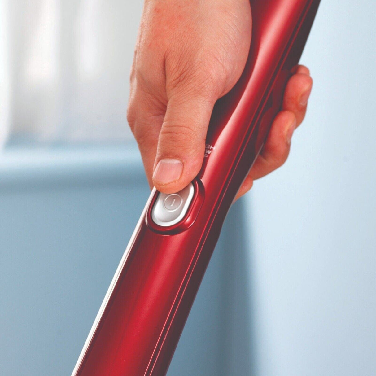 CLICKK Home Store 732005 Morphy Richards 2-in-1 SuperVac 35 Cordless Vacuum Cleaner - Upright - Red