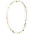 CLICKK Home Store NE.C4E.GD Meye Watch Stylish Stainless Steel Gold Finish Necklace 45cm