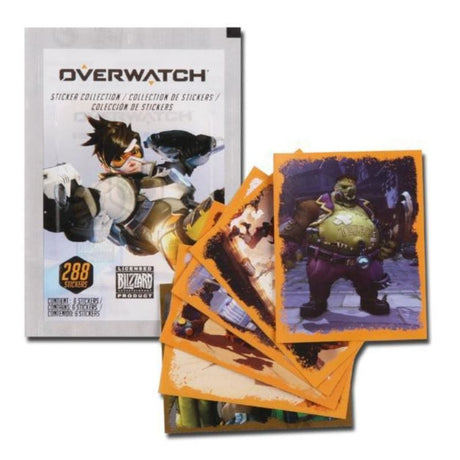CLICKK Home Store Overwatch - Sticker - 1 pack Overwatch Stickers Video Game Collectible Stickers