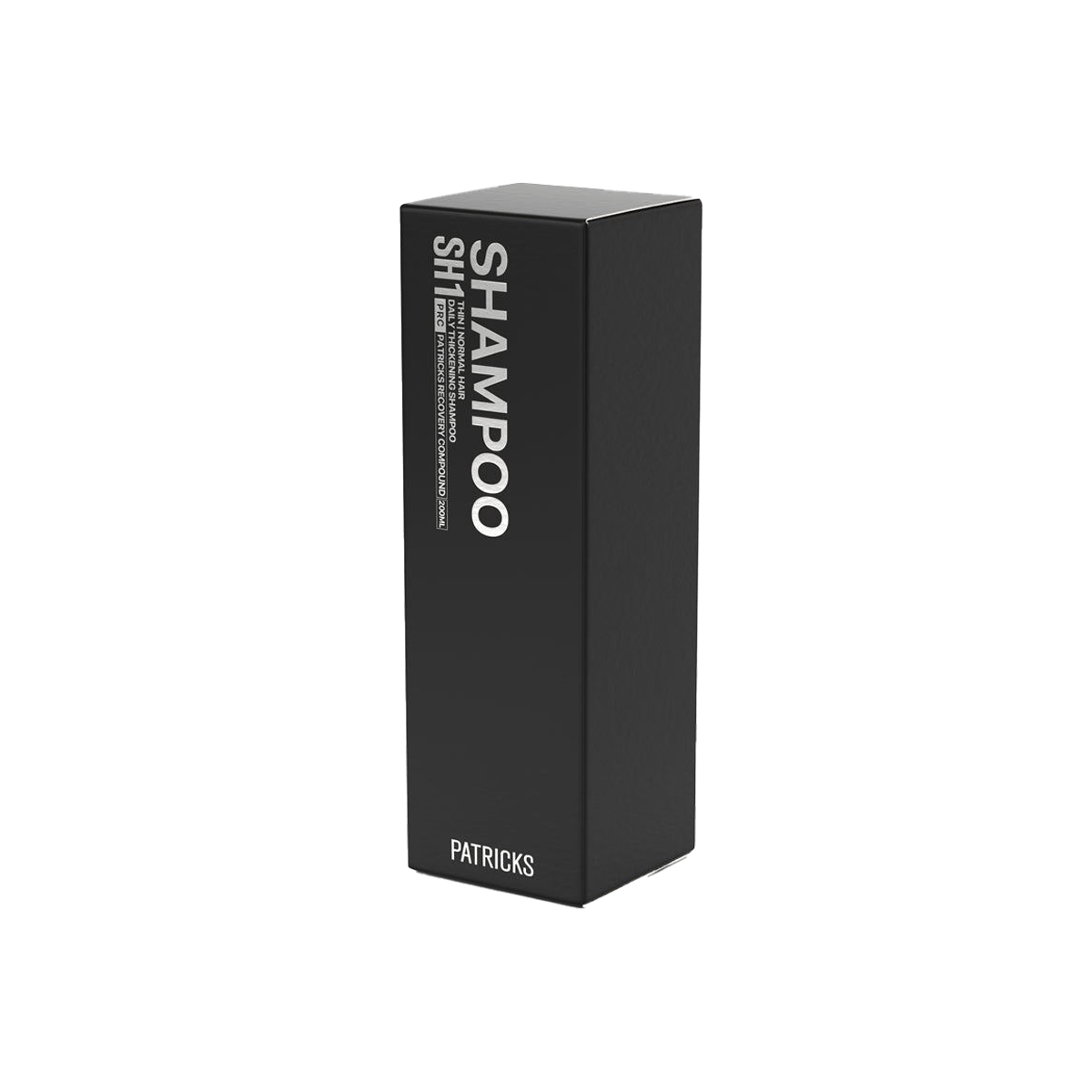 CLICKK Home Store Daily Thickening Shampoo in sleek black packaging for fuller hair