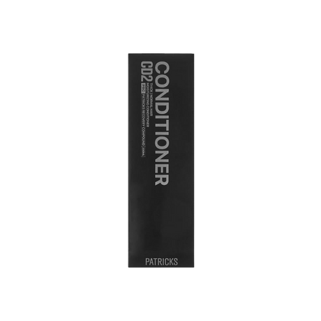 Patricks CD2 Moisturising Conditioner in sleek black packaging for hydration and shine