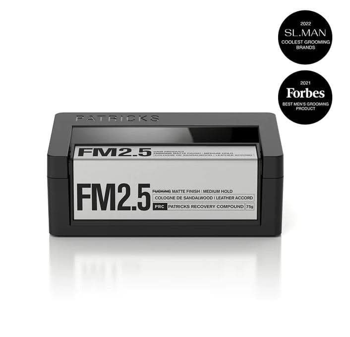 CLICKK Home Store medium hold hair gel FM2.5 with smoking matte finish in black container