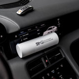 Patrick's thickening shampoo in white bottle displayed inside car dashboard from CLICKK Home Store