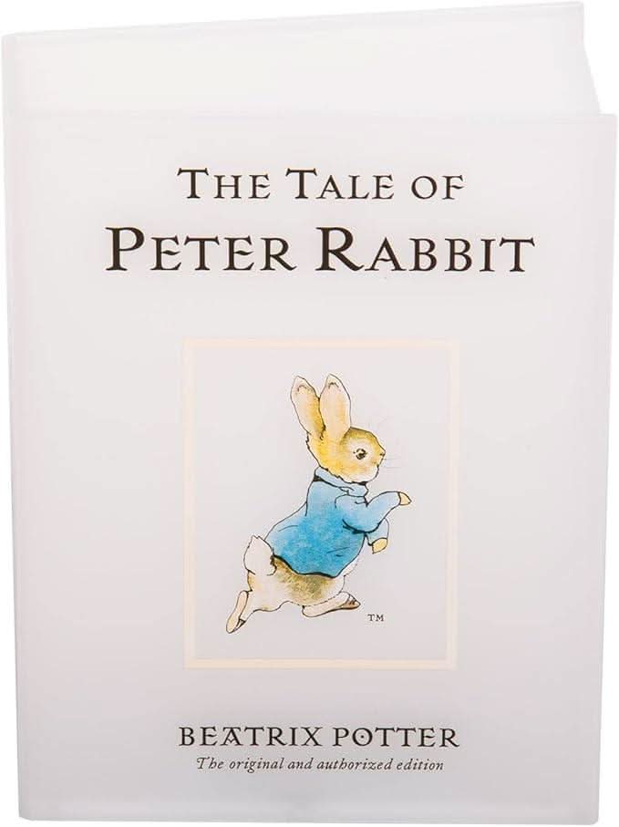 Peter Rabbit Book Light Illuminated Book Shaped Lamp 120x40x160mm ...