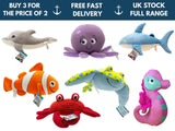 CLICKK Home Store Collection of our 7 Sealife Knitty Friends