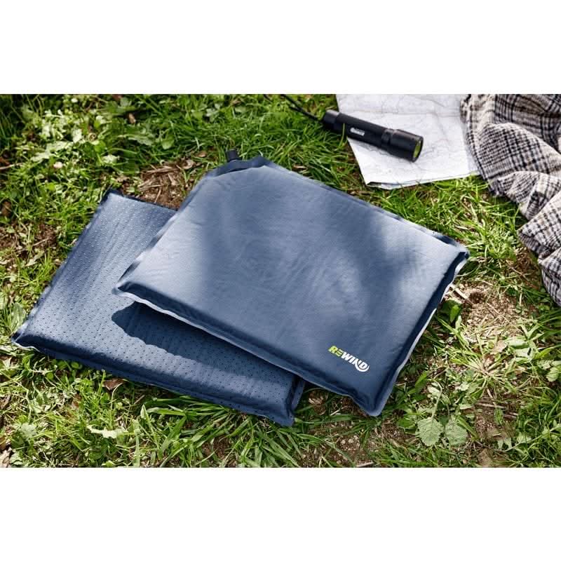 CLICKK Home Store lightweight travel cushion inflating cushion set on grass for outdoor use
