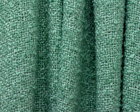 CLICKK Home Store ABC-0028 Riva Paoletti Auriella Loose Weave Throw - Green