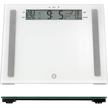 Weight Watchers 8937NU Weight Watchers Extra Wide Glass Scale