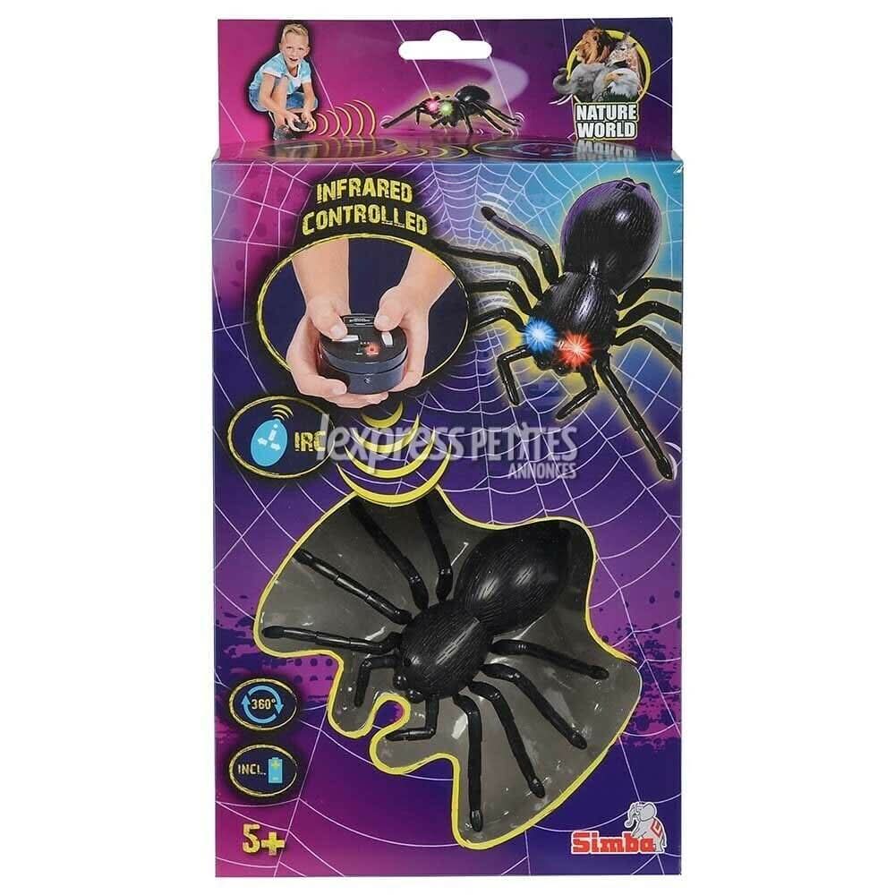 CLICKK Home Store remote-controlled spider toy with infrared control and realistic design for kids ages 5 and up