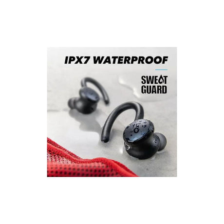 Soundcore Sport X10 wireless headphones black with IPX7 waterproof and sweat guard features