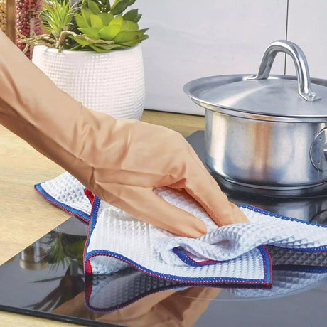 CLICKK Home Store SC200179 Spontex Long Lasting Kitchen Cloths - 5 Packs of 2 (10 Total Cloths)