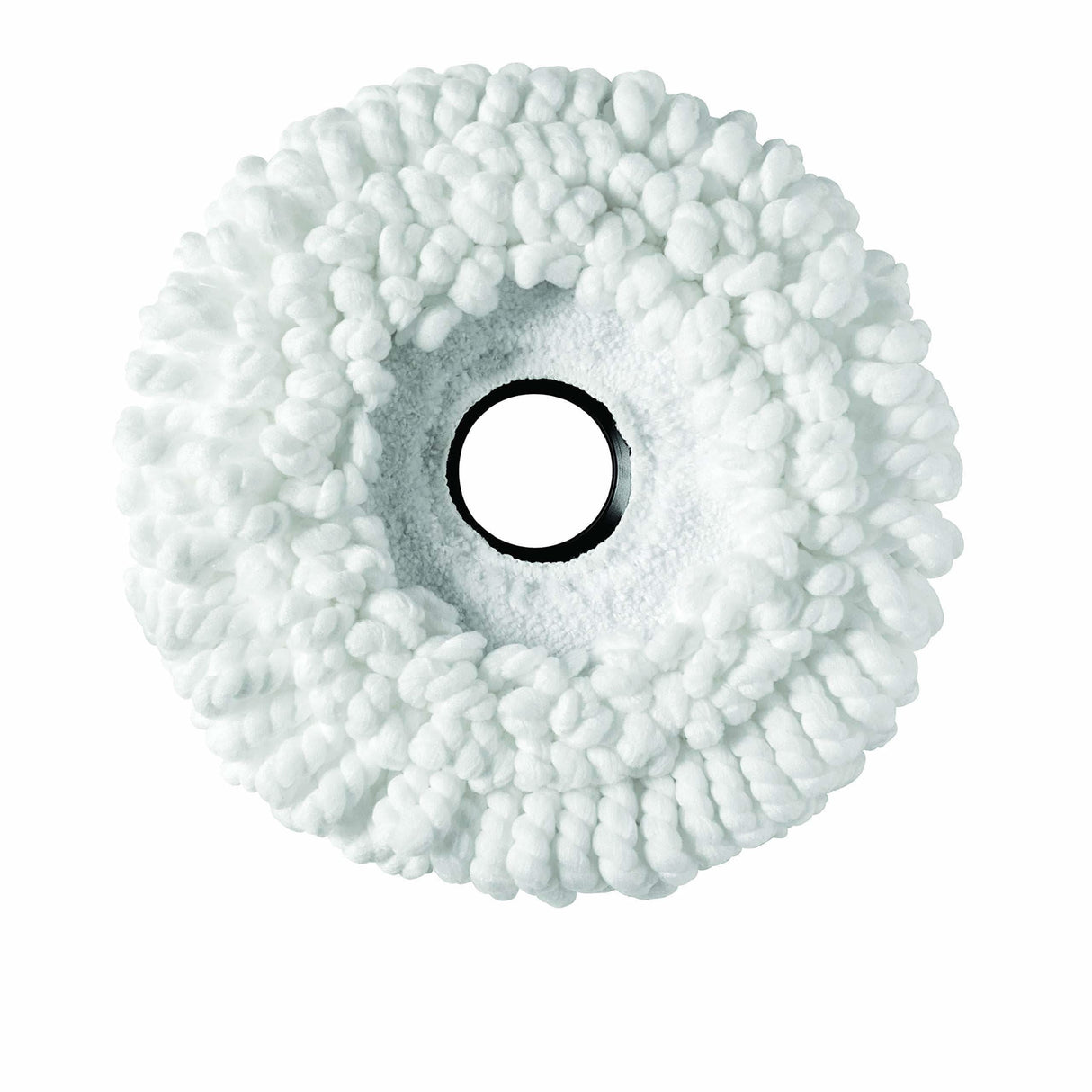 White replacement mop head for Spontex twist mop set with soft absorbent fibers