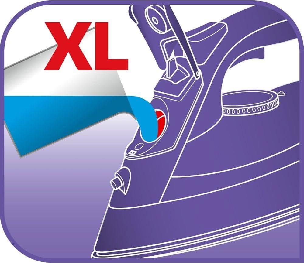 Tefal cordless steam iron 2400w with XL water tank filling for easy and convenient use