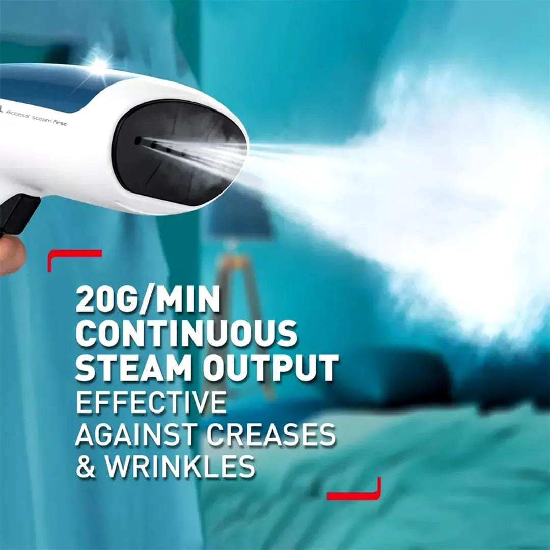Tefal DT6130G0 Tefal DT6130G0 Access Steam First Handheld Light Fast Garment Steamer Blue