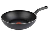 Tefal non-stick wok 28cm with black non-stick coating and ergonomic handle