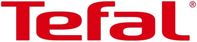 Tefal logo in red text representing the Tefal brand for cookware and kitchen products