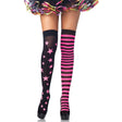 Womens Fancy Dress 631922029 Leg Avenue Stars and Stripes Thigh High Tights