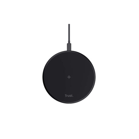 CLICKK Home Store 15W wireless charger black round fast charging pad with cable