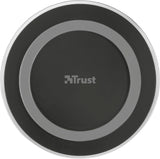 Clickk Home Store wireless phone charger for qi devices with sleek black circular design