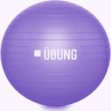Purple anti burst exercise ball by CLICKK Home Store with textured surface for better grip